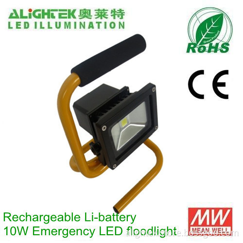 10w Rechargeable Portable Led Floodlight